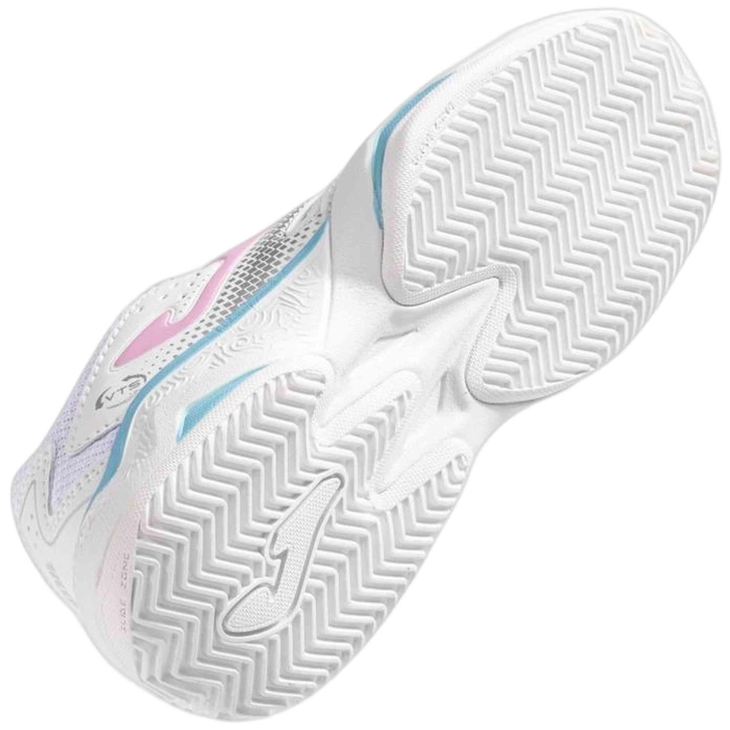 Sapatilhas de padel para menina JOMA MASTER 1000 JR 2532. branco rosa 4/5