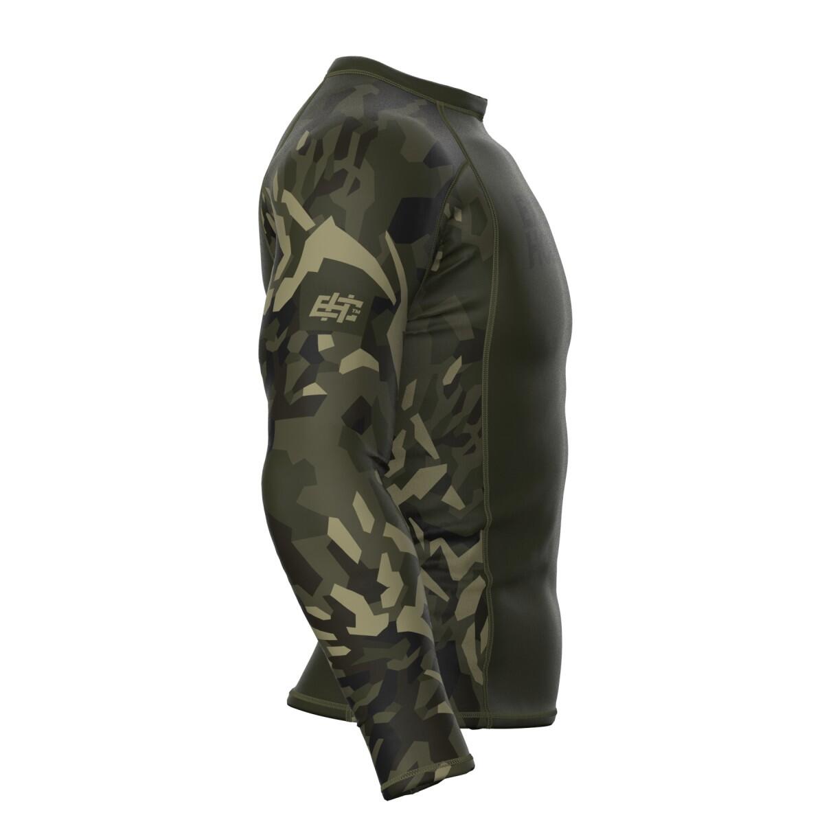 Rashguard de manga comprida para homem MMA EXTREME HOBBY JUNGLE PANTHER 3/6