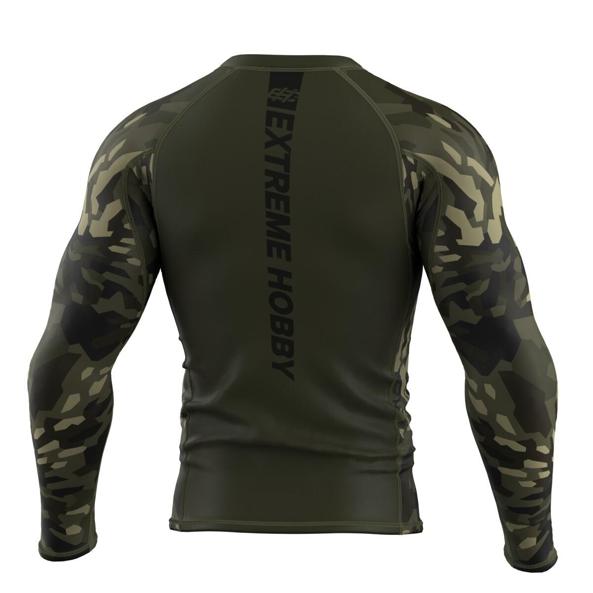 Rashguard de manga comprida para homem MMA EXTREME HOBBY JUNGLE PANTHER 2/6