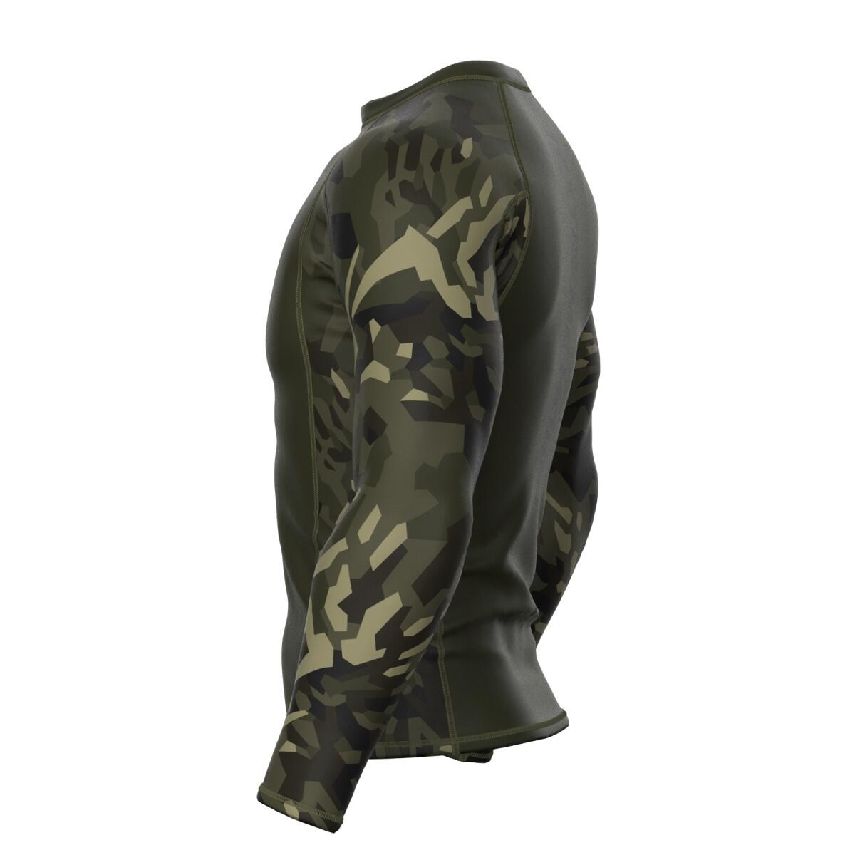 Rashguard de manga comprida para homem MMA EXTREME HOBBY JUNGLE PANTHER 4/6