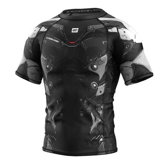 Rashguard homme à manches courtes pour le MMA IRON FORCE