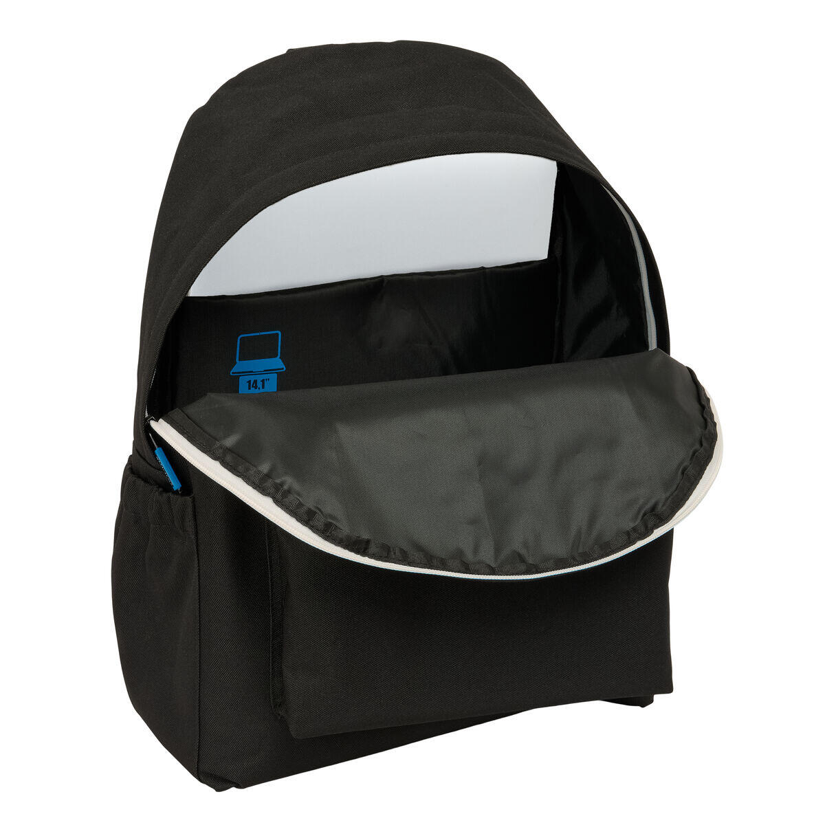 Zaino Scuola MUNICH Road Azzurro 4/4