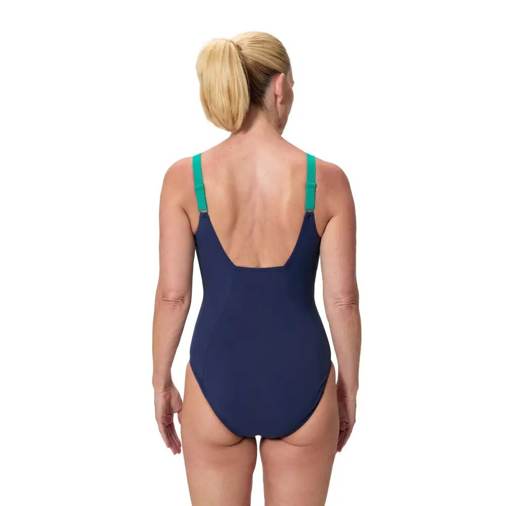 Maillot de bain 1 pièce femme Speedo Solid Contour Eclipse 2/7