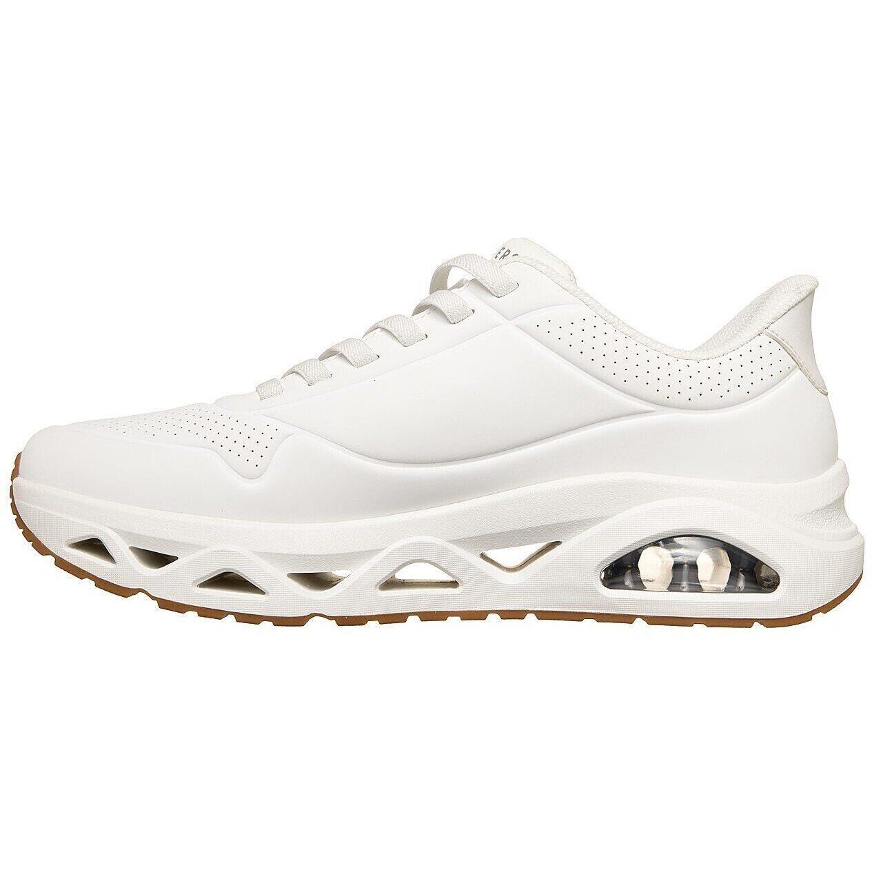Baskets Skechers Uno Glide-step - Glide On Air, Blanc, Hommes 5/5