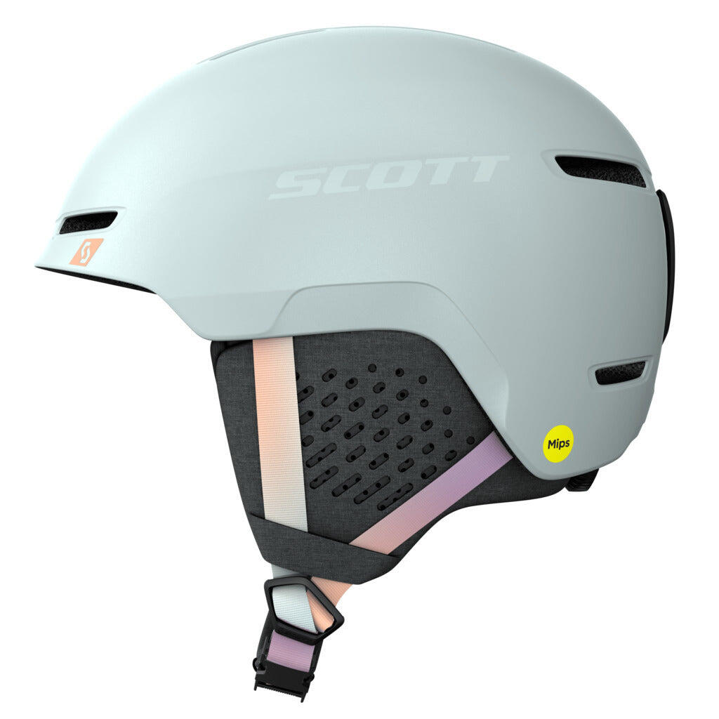 Scott Track Plus Skihelm Dames - Lichtblauw 2/4
