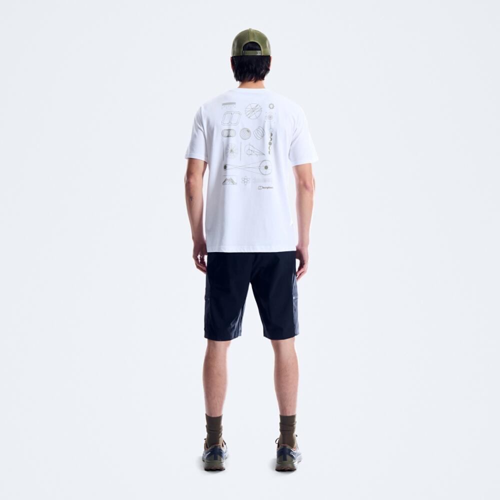Koszulka bawełniana męska Berghaus Geo Mountaintry Essential Tee Am 3/7
