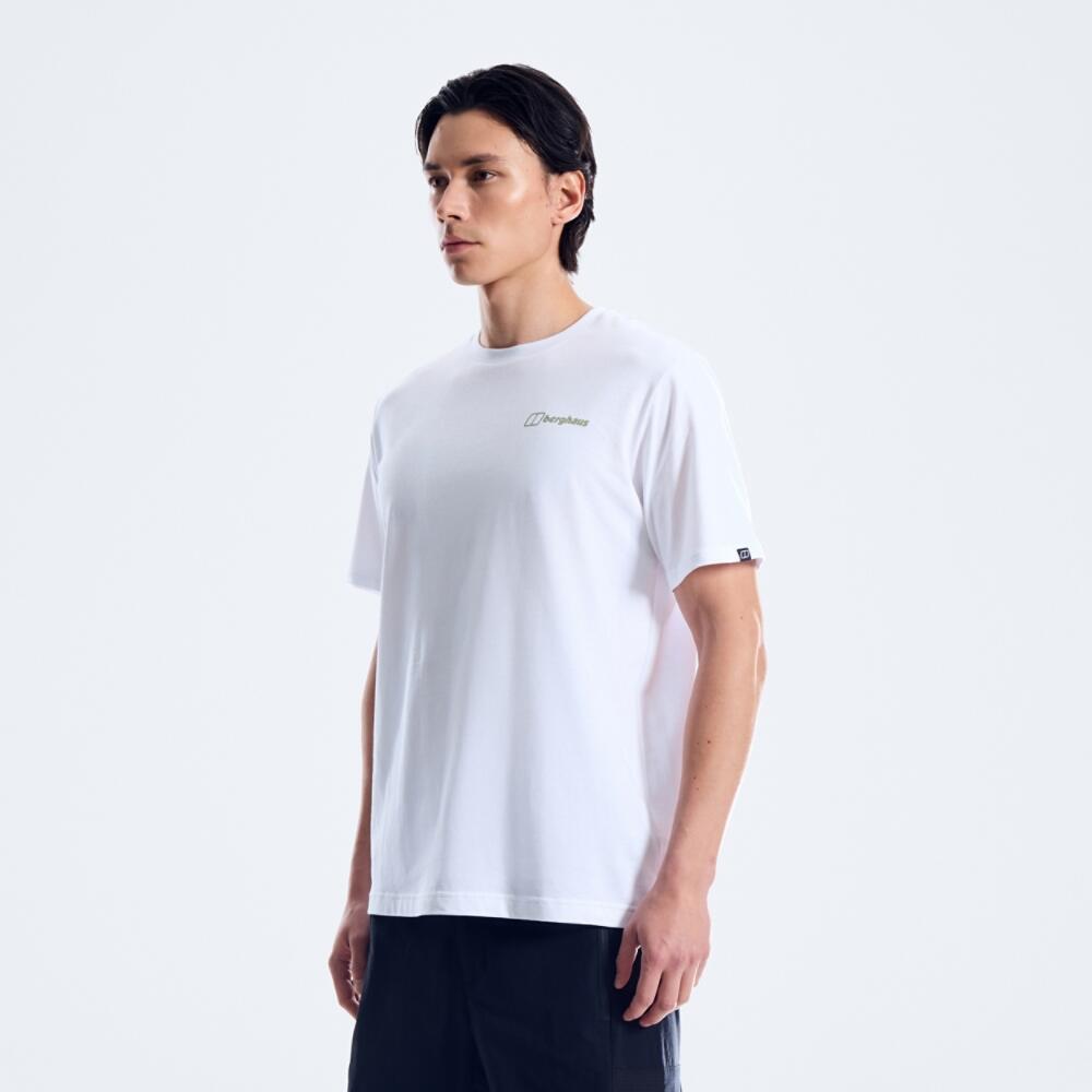Koszulka bawełniana męska Berghaus Geo Mountaintry Essential Tee Am 4/7