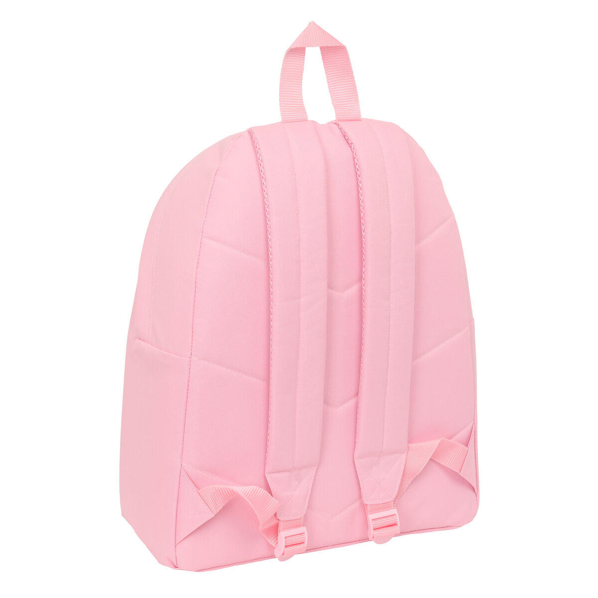 Zaino Scuola BENETTON Rosa pastel Poliestere 600D 3/3