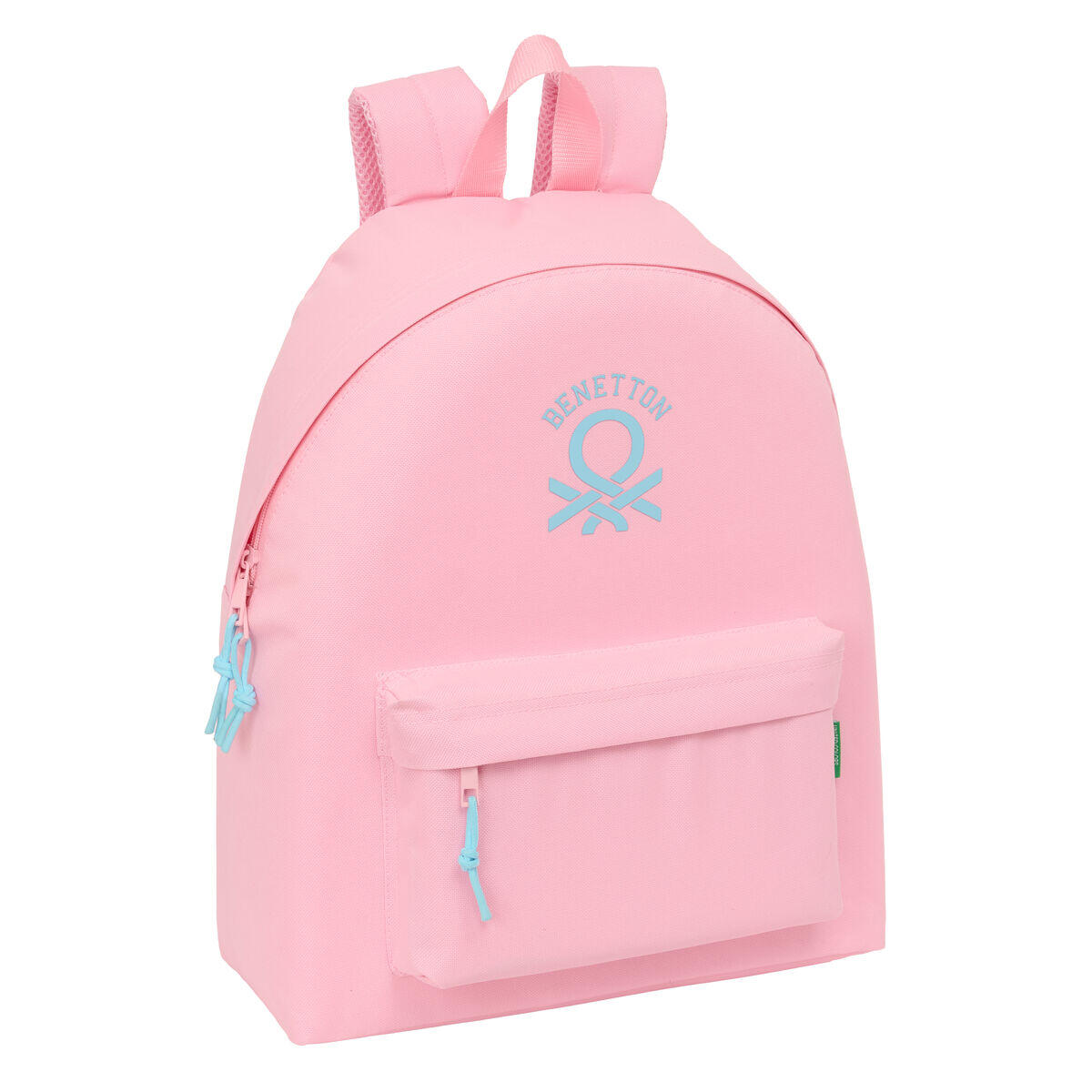 Ghiozdan BENETTON Rosa pastel Poliester 600D