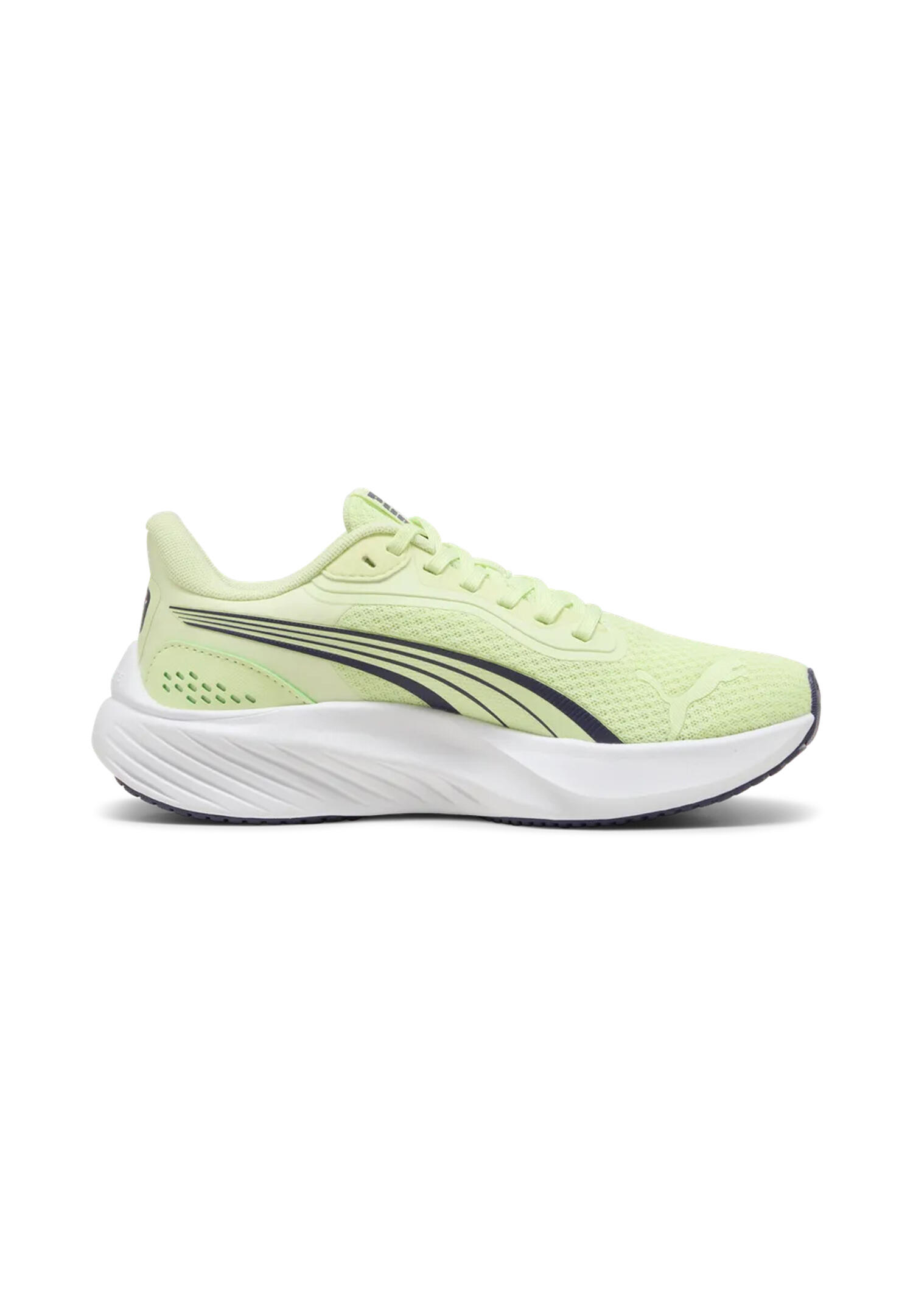 PUMA Pounce Lite Jr kids indoor trainers 401512 12 Apple spritz deep plum white 2/7
