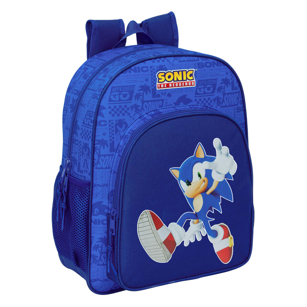 Cartable SONIC THE HEDGEHOG Polyester 300D 1/3