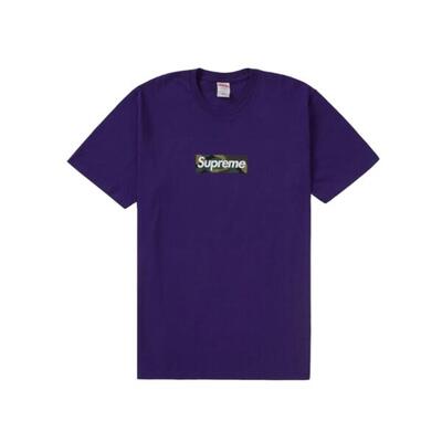 T-shirt box logo fw23 purple