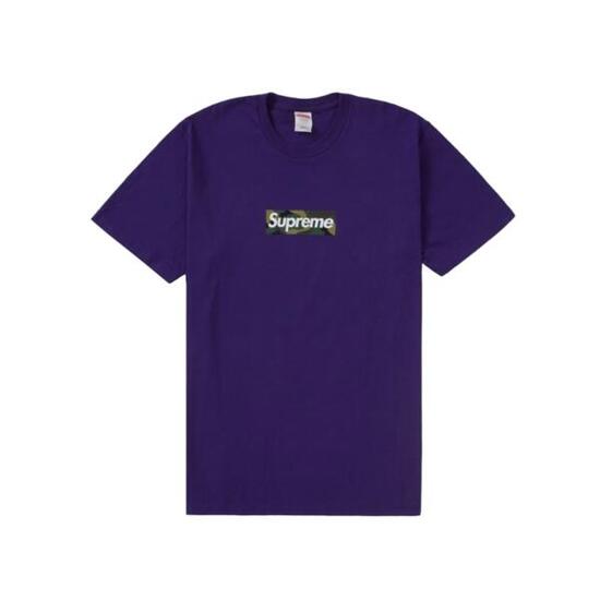 T-shirt Box Logo FW23 Purple