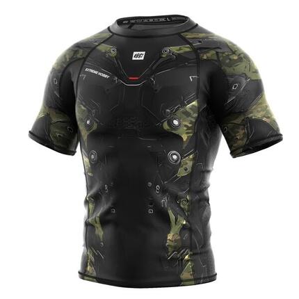 Rashguard homme à manches courtes pour le MMA IRON FORCE