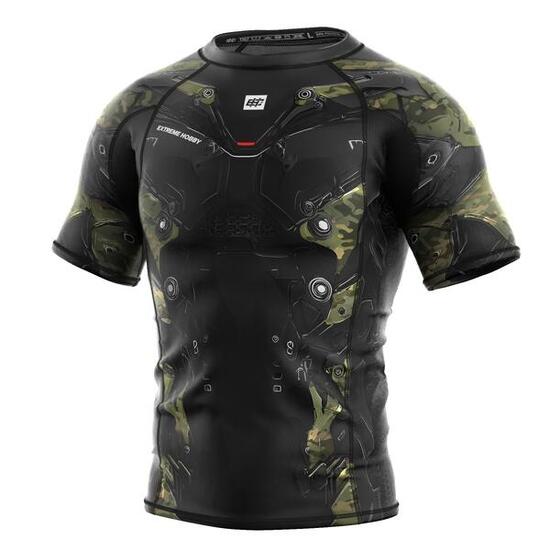 Rashguard homme à manches courtes pour le MMA IRON FORCE