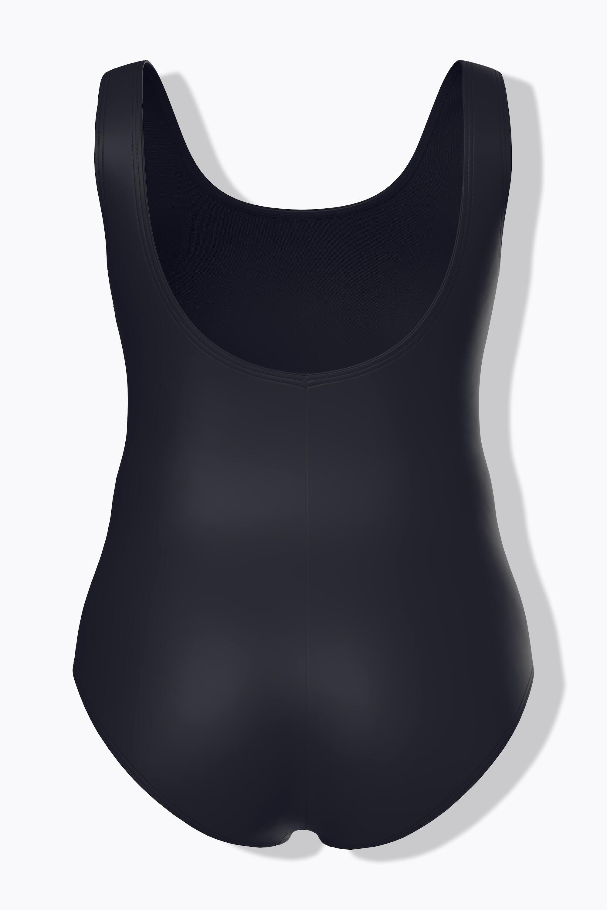 Femme Maillot de bain sans bonnets souples motif arums décolleté rond 7/7