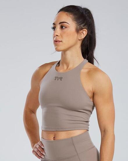 Brassière de sport femme TYR Joule Elite col montant