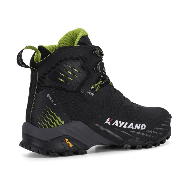 Kayland scarpa hiking uomo DUKE EVO MID GTX BLACK LIME 47,5 2/3