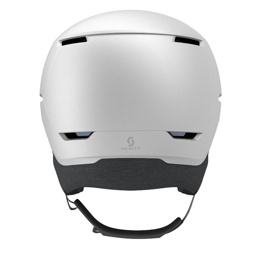 Scott Blend Plus LS Skihelm met Geïntegreerde Skibril - Wit 3/4