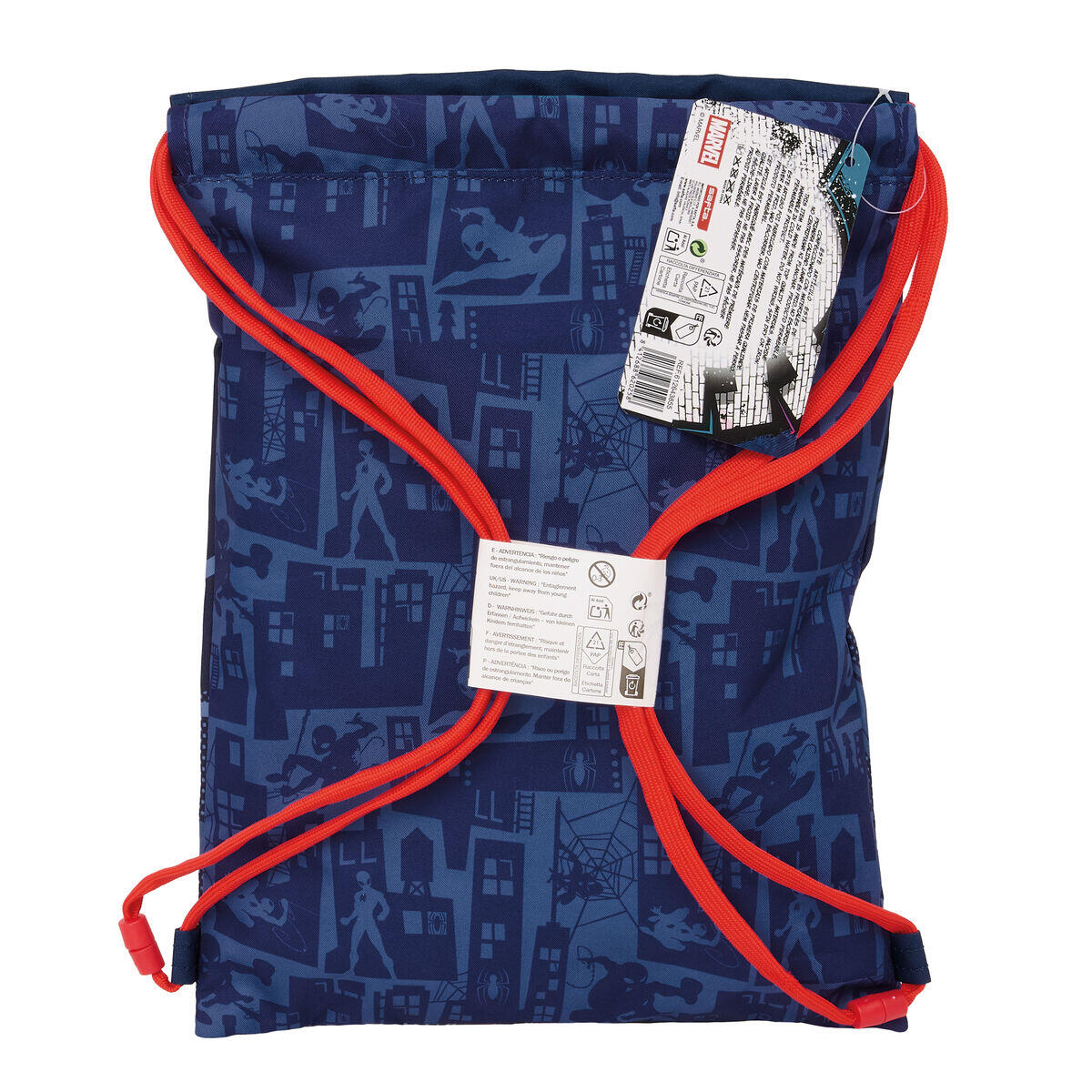 Zainetto con Cordini SPIDERMAN Azzurro 4/5