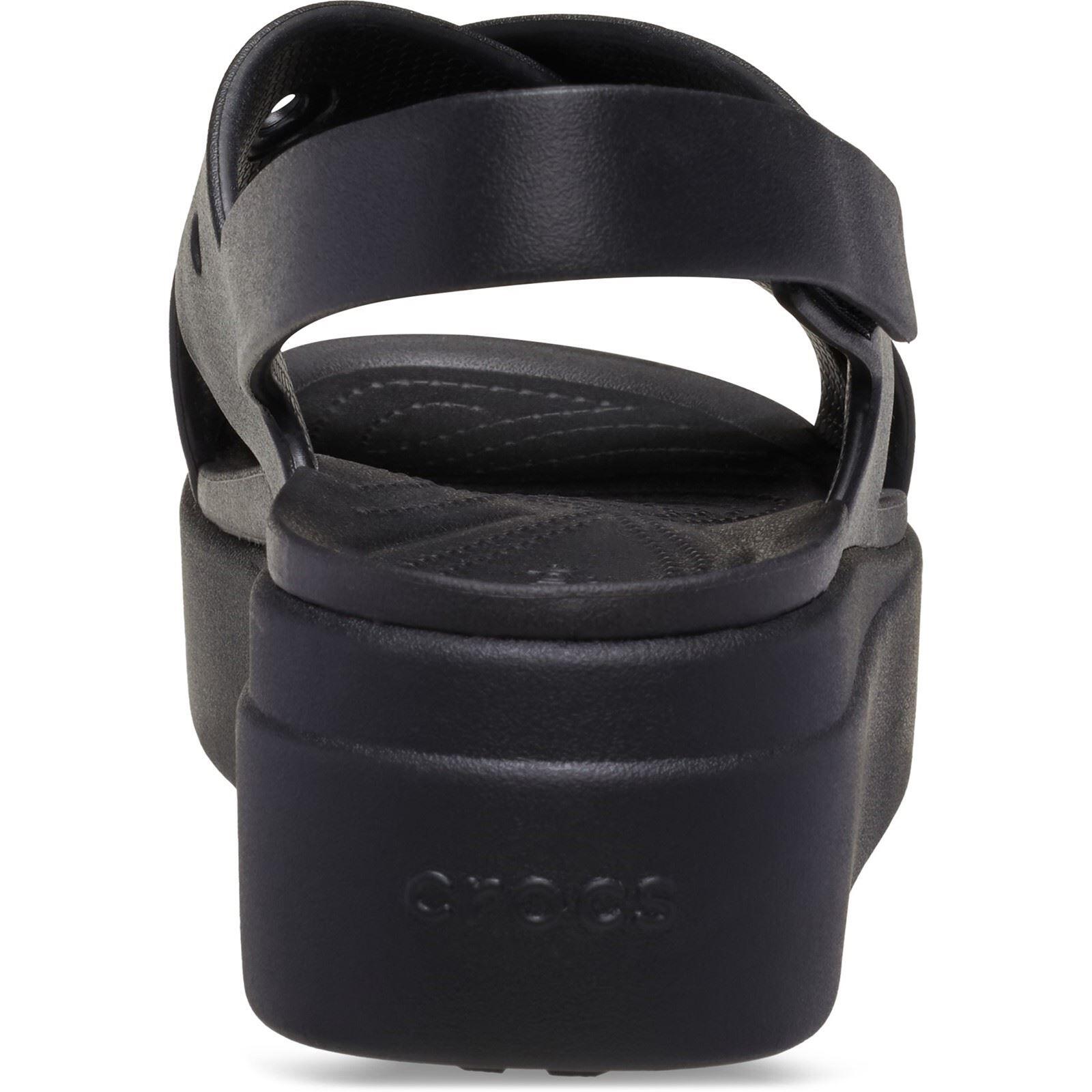 Crocs Brooklyn 4U EVA Women's Black Sandals 2/6