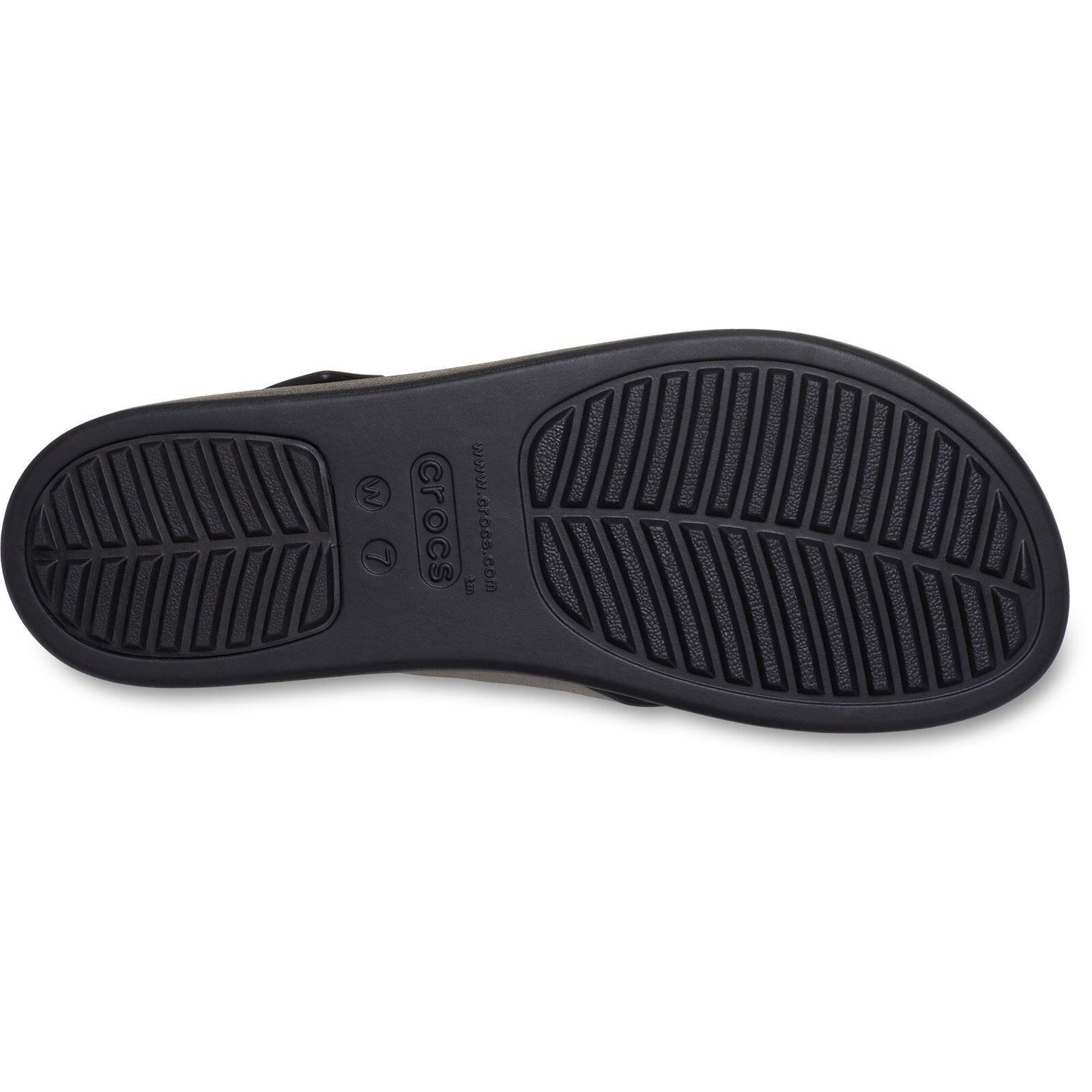 Crocs Brooklyn 4U EVA Women's Black Sandals 4/6