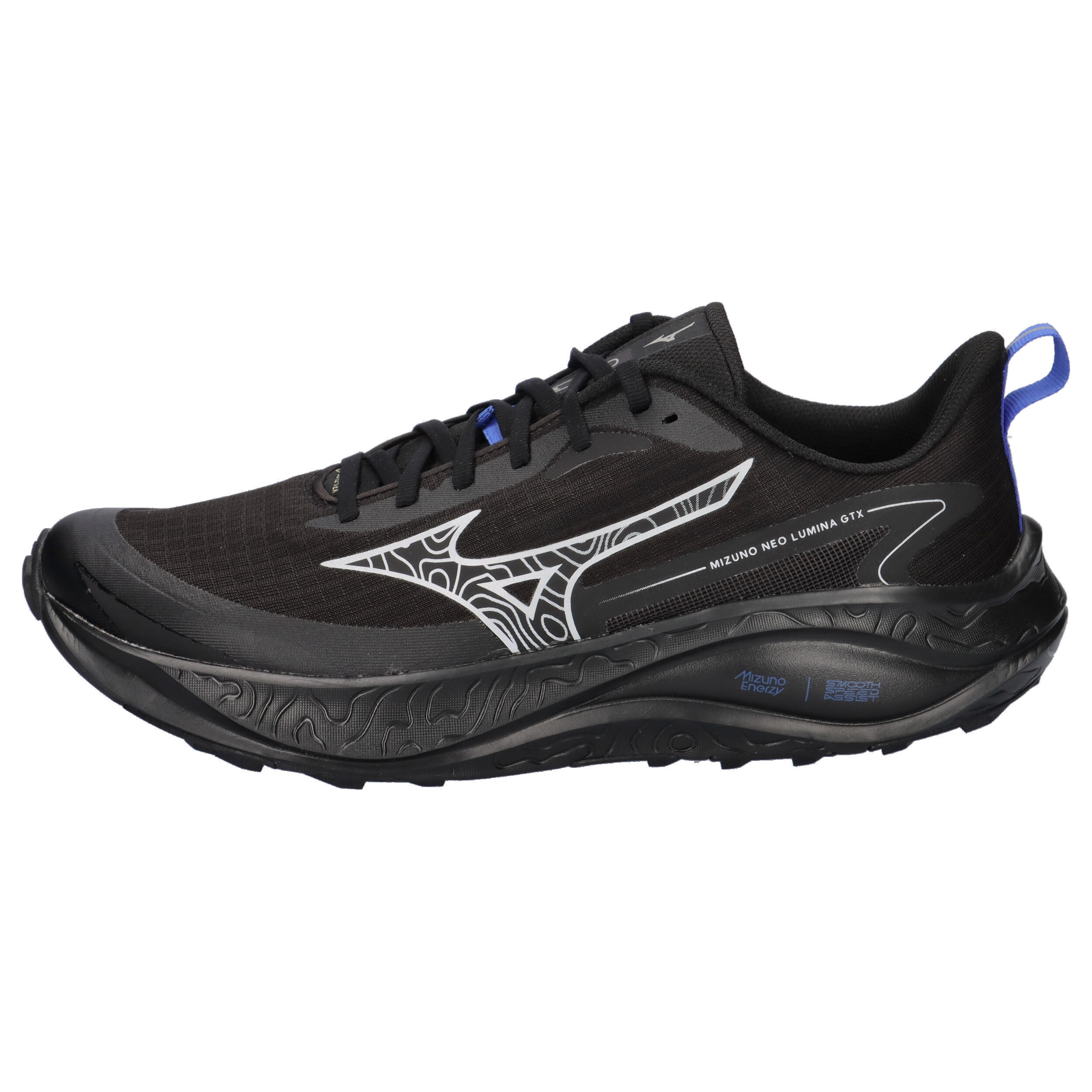 Mizuno Herren Tennisschuhe Neo Lumina J1GJ265902 Schwarz Grau 10/10