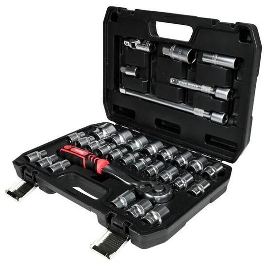 Set di utensili Set di chiavi a bussola 32 pezzi Valigetta completa