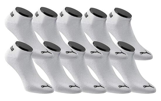 Puma Unisex 10 er-Pack Sneakersocken - 100003751
