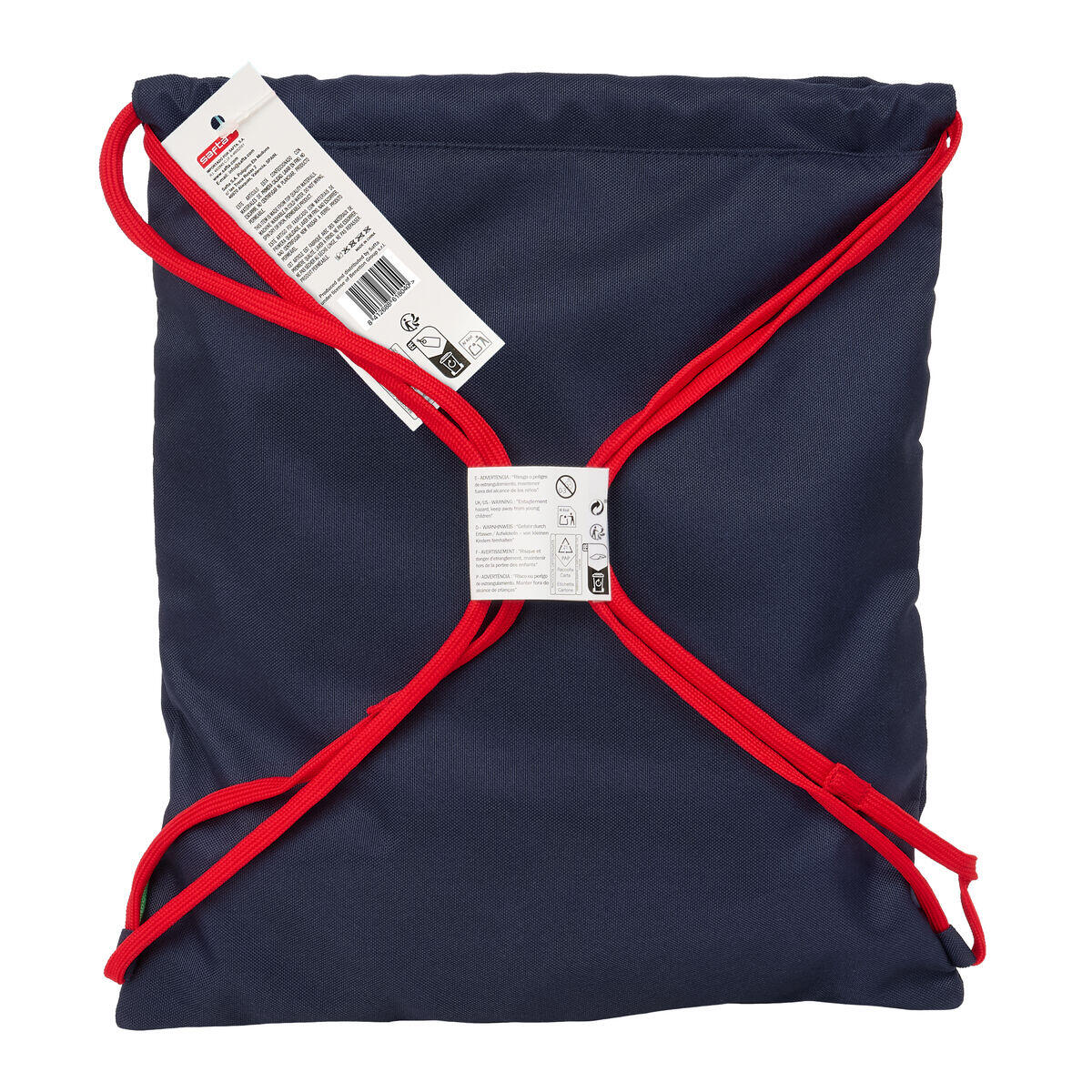 Sac à dos serré par des ficelles BENETTON Together Blue marine 2/5