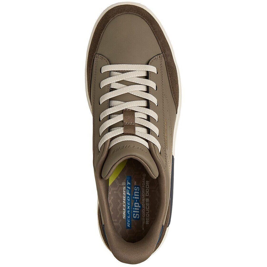 Baskets Skechers Verloma-radical, Marron, Hommes 2/5