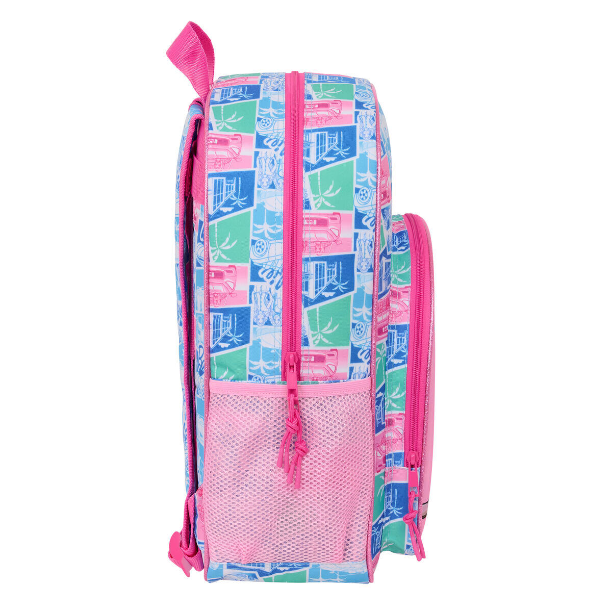 Mochila Escolar BARBIE Poliéster 300D 2/3