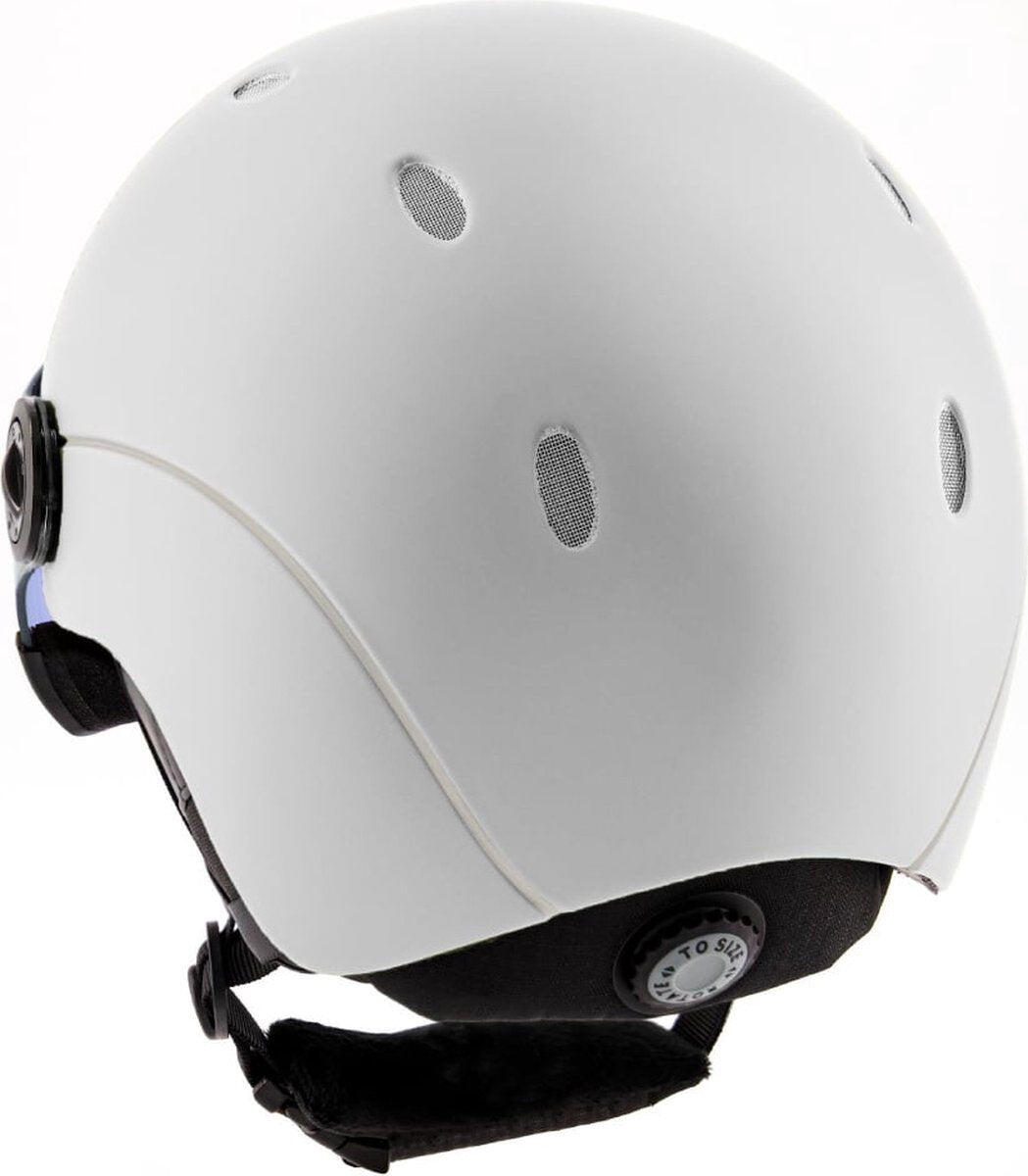 Casque de ski SINNER TITAN VISOR TRANSL+ - Mat Blanc 2/4