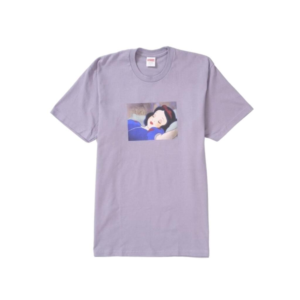Snow White T-shirt Dusty Purple