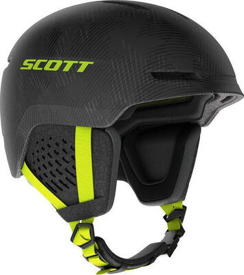 Scott track plus skihelm - grijs/geel