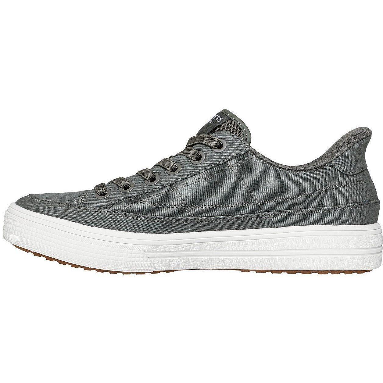 Baskets Skechers Arch Fit Arcade - See Ya Ther, Gris, Hommes 5/5
