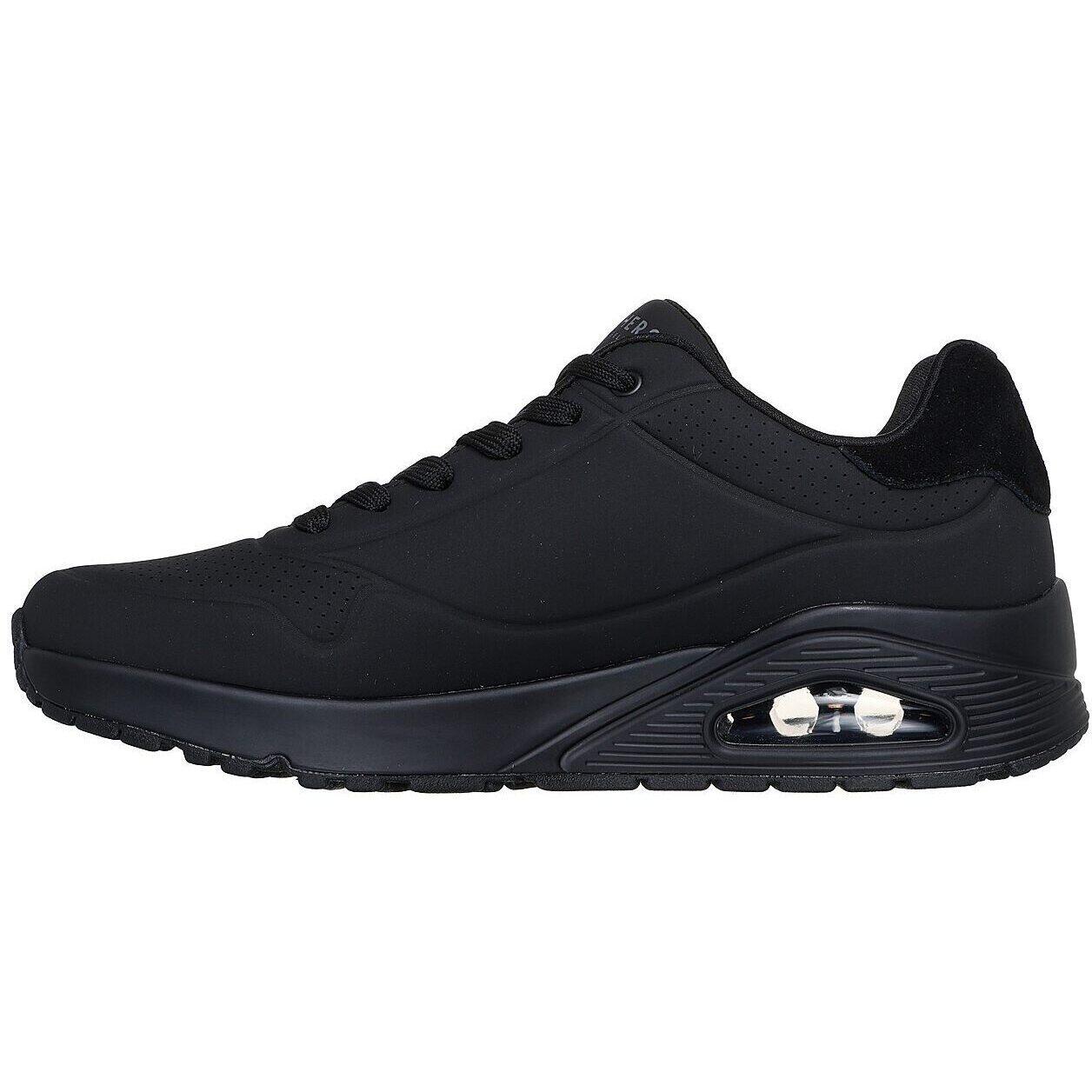 Baskets Skechers Uno - Suited On Air, Noir, Hommes 5/5