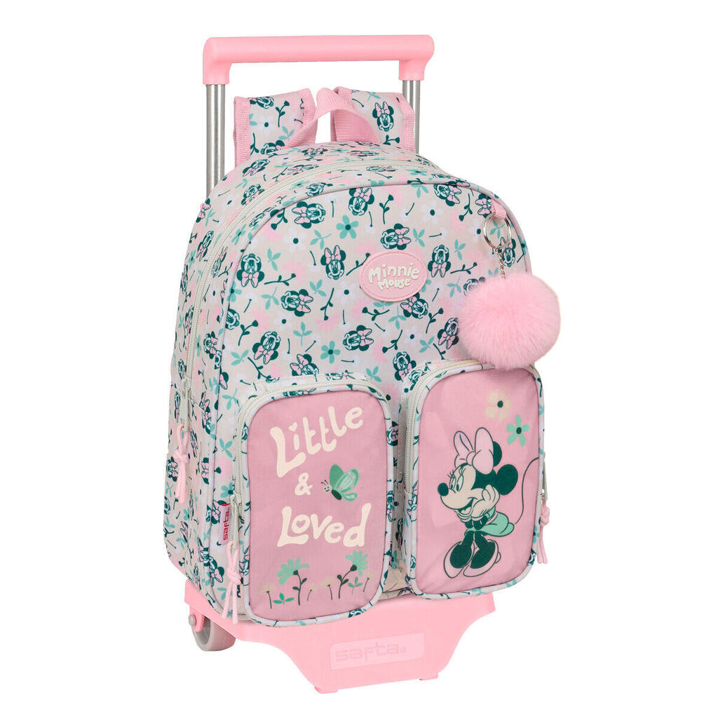 School Bag DISNEY Minty Polyester 300D