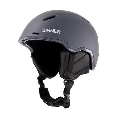 Sinner snowmass skihelm - donker grijs