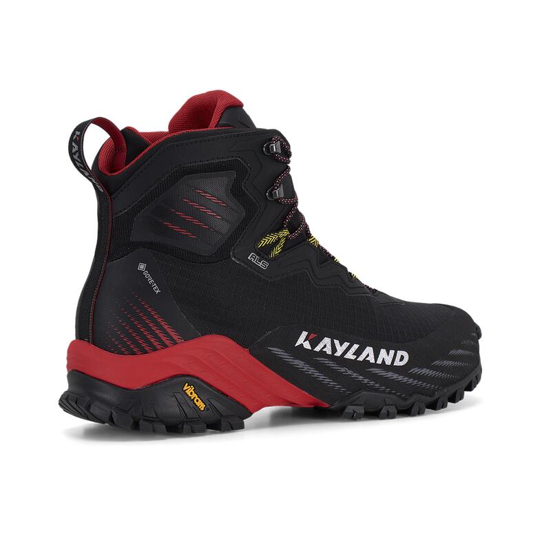 Kayland scarpa hiking uomo DUKE EVO MID GTX BLACK RED 45,5 3/3