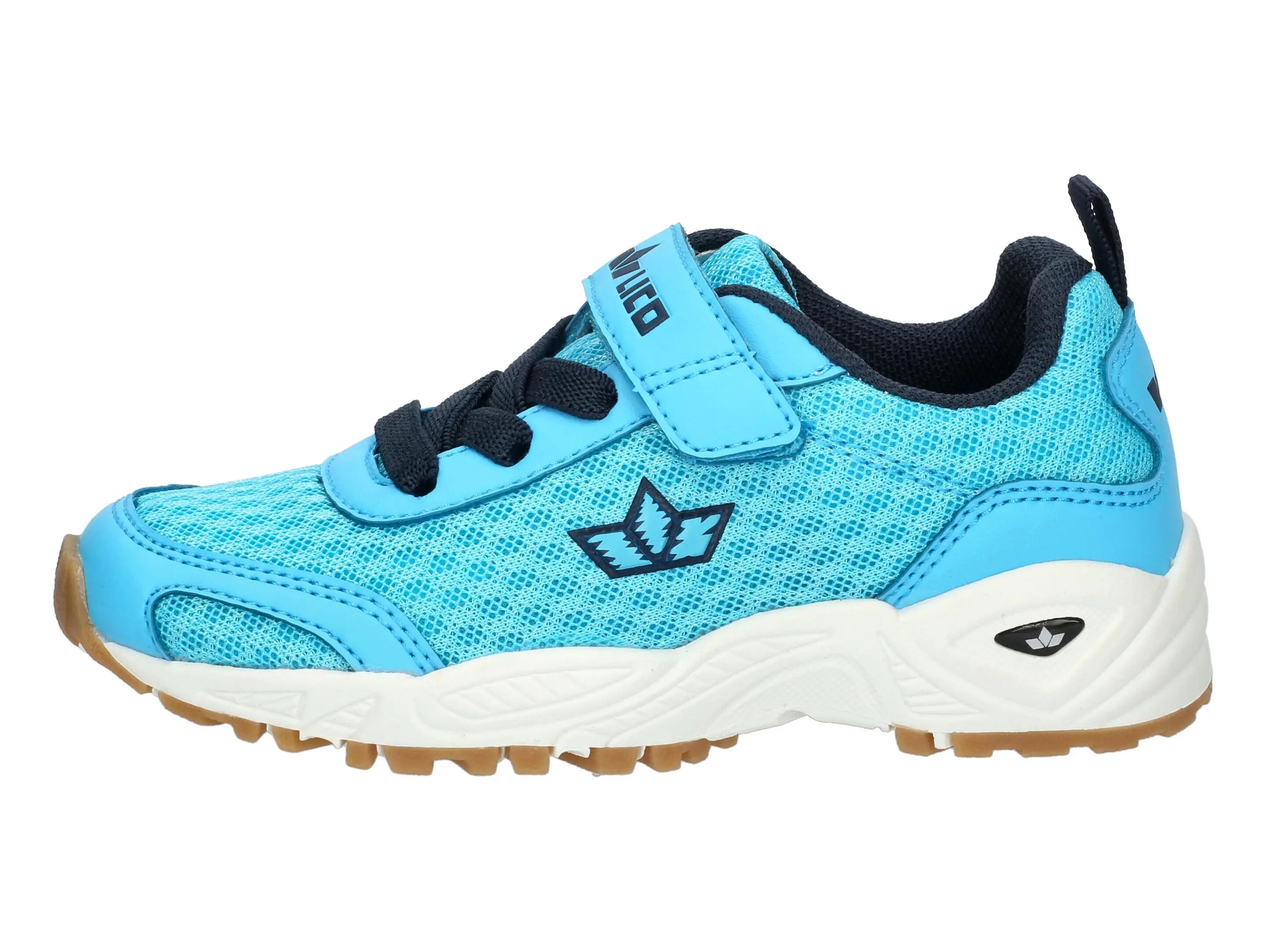 scarpe - sport - bambino - velcro e lacci elastici - Bronte VS - blu 2/6