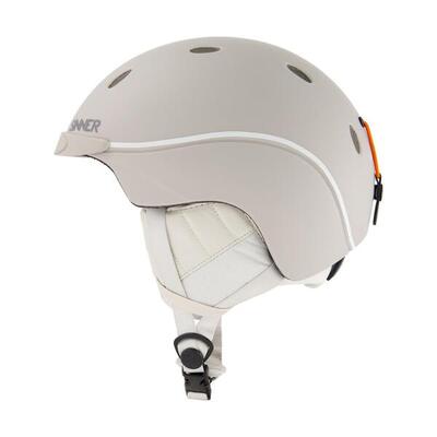 Sinner titan skihelm - mat licht grijs