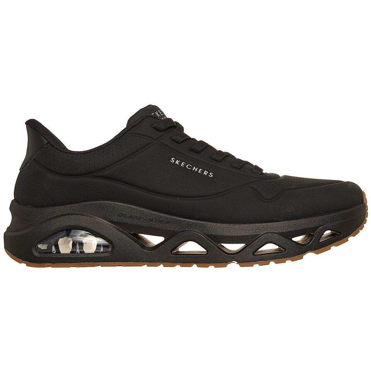 Baskets Skechers Uno Glide-step - Glide On Air, Noir, Hommes 3/5