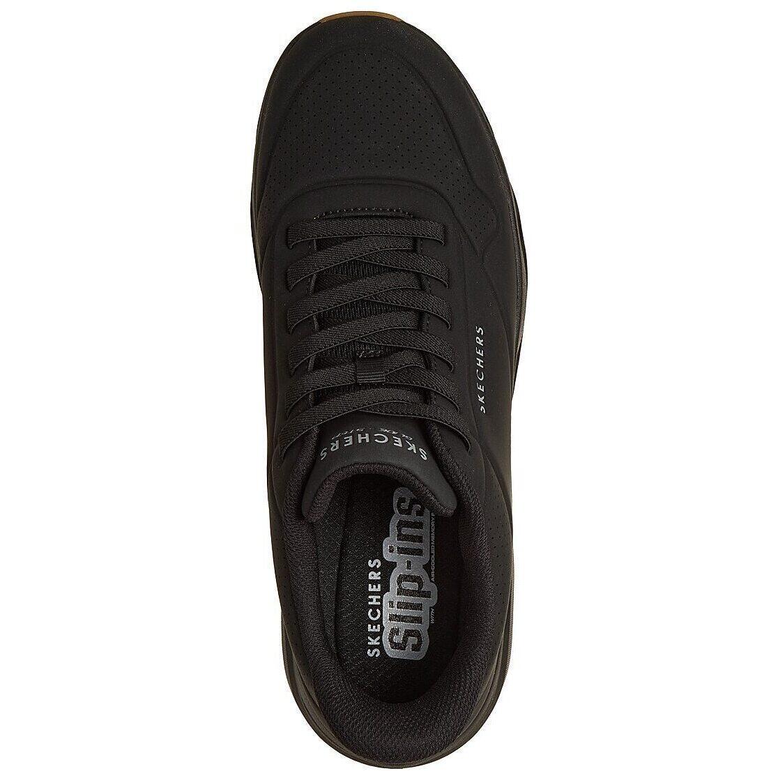 Baskets Skechers Uno Glide-step - Glide On Air, Noir, Hommes 2/5