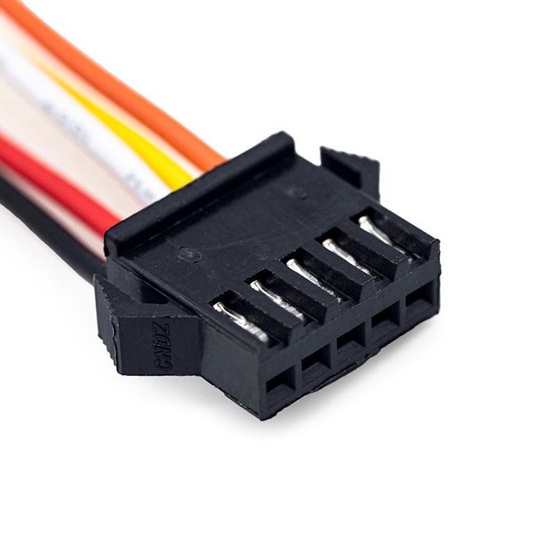 Conector SM 5 pin con cable 22AWG - 5M/5F 3/4