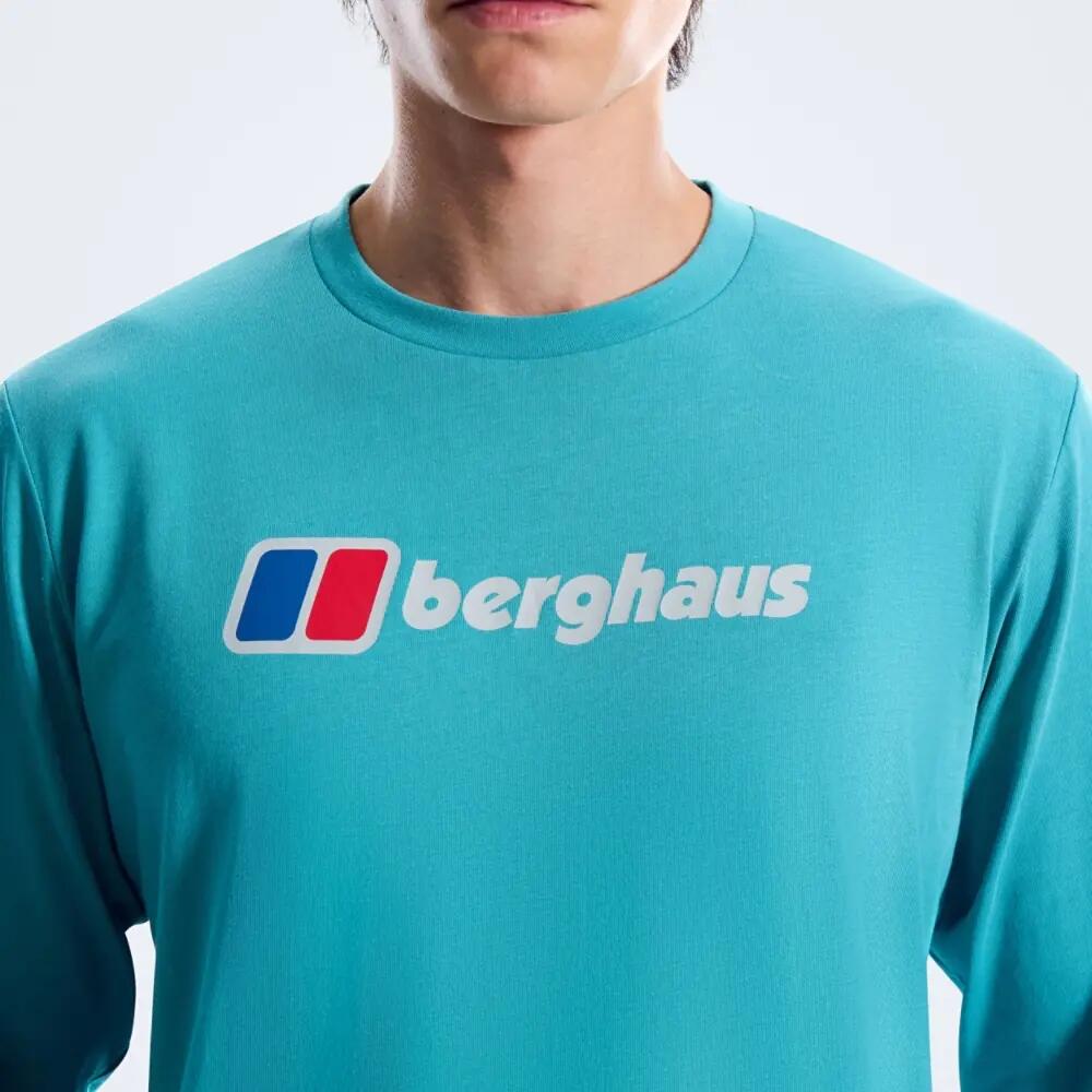 Men's Berghaus Big Logo Long Sleeve Tee 5/6