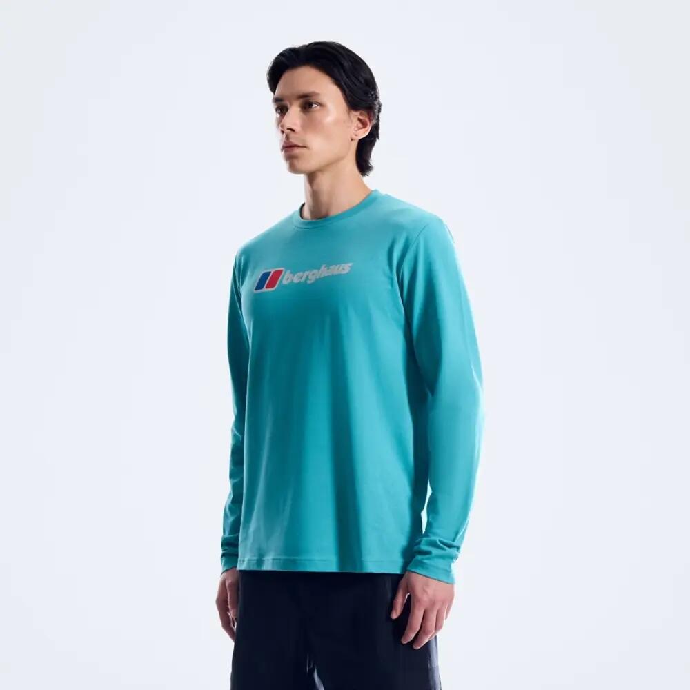 Men's Berghaus Big Logo Long Sleeve Tee 4/6