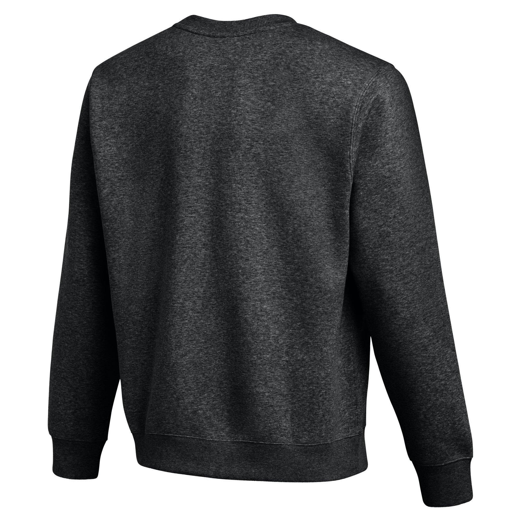 Felpa girocollo uomo ( fleece) nike nero 2/3