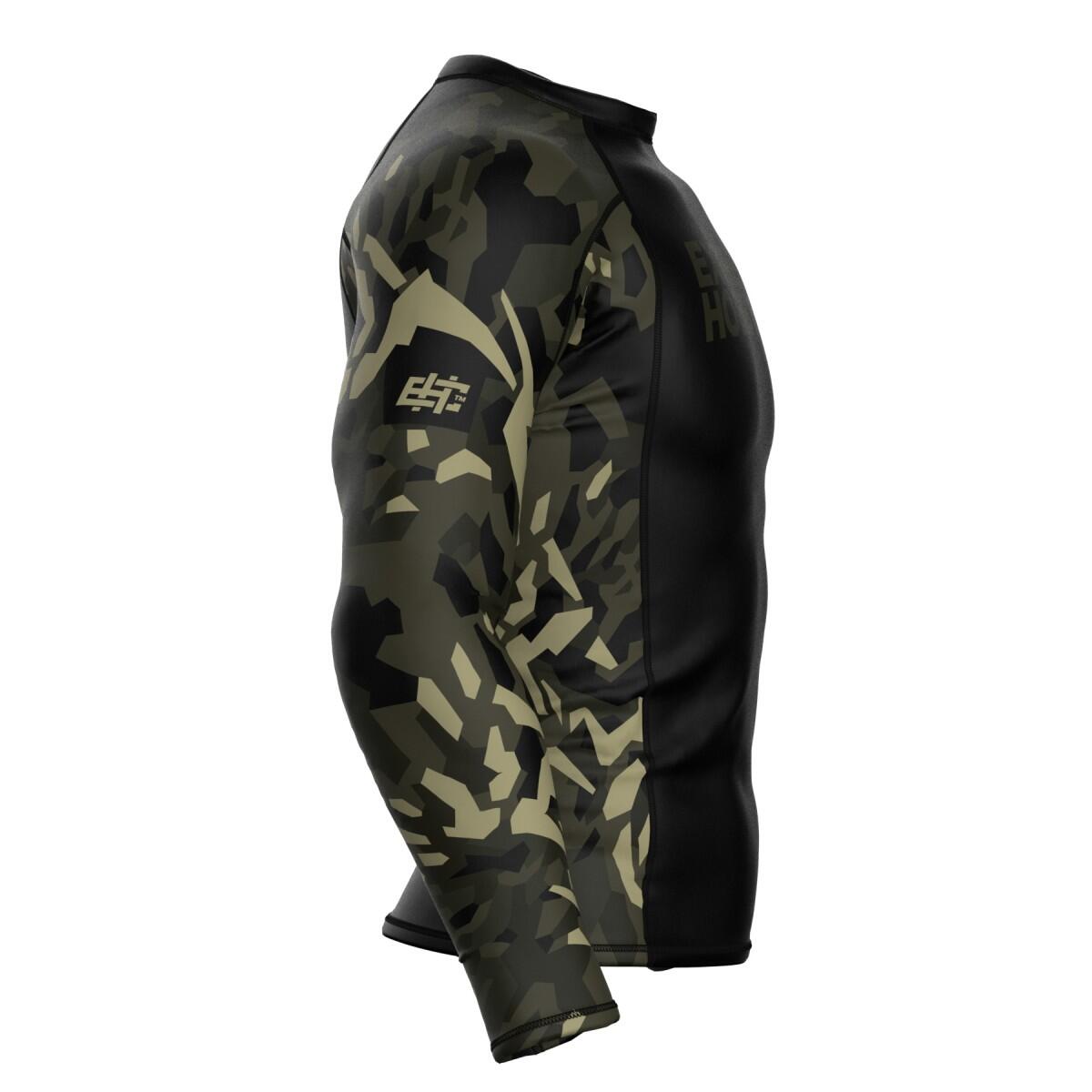 Rashguard de manga comprida para homem MMA EXTREME HOBBY JUNGLE PANTHER 3/6