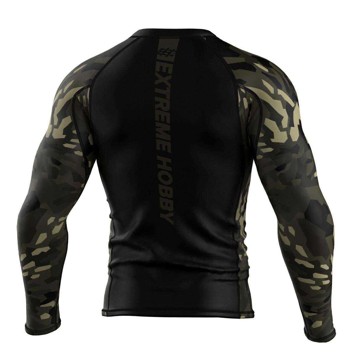 Rashguard de manga comprida para homem MMA EXTREME HOBBY JUNGLE PANTHER 2/6